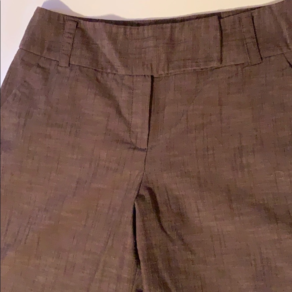 Brown Dress Pants Larry Levine Stretch